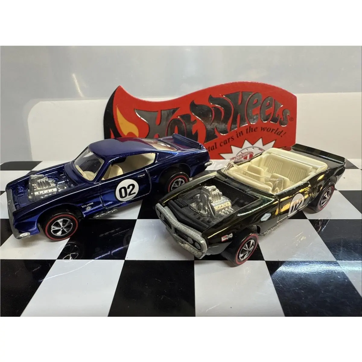 2002 Rlc Hot Wheels Light My Firebird Barracuda Combined Shipping