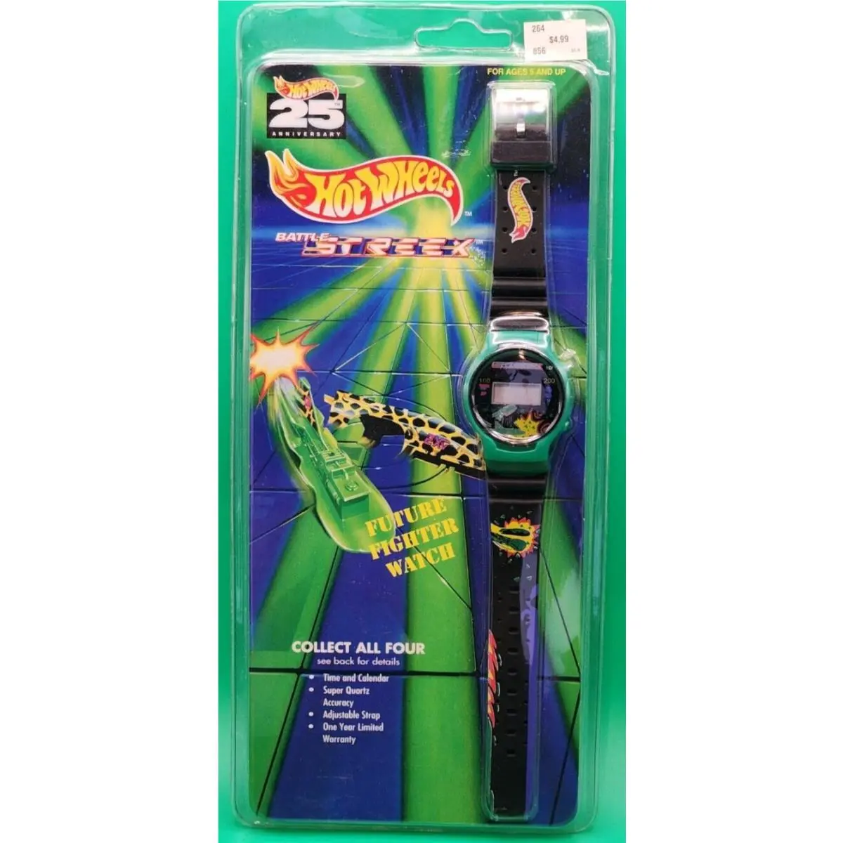 Hot Wheels Battle Streek Future Fighter Watch Vvhtf Rare