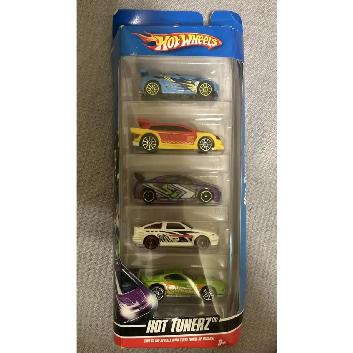 Hot Wheels Vintage 5-Car Pack - Hot Tunerz - 2009 Mattel Die Cast