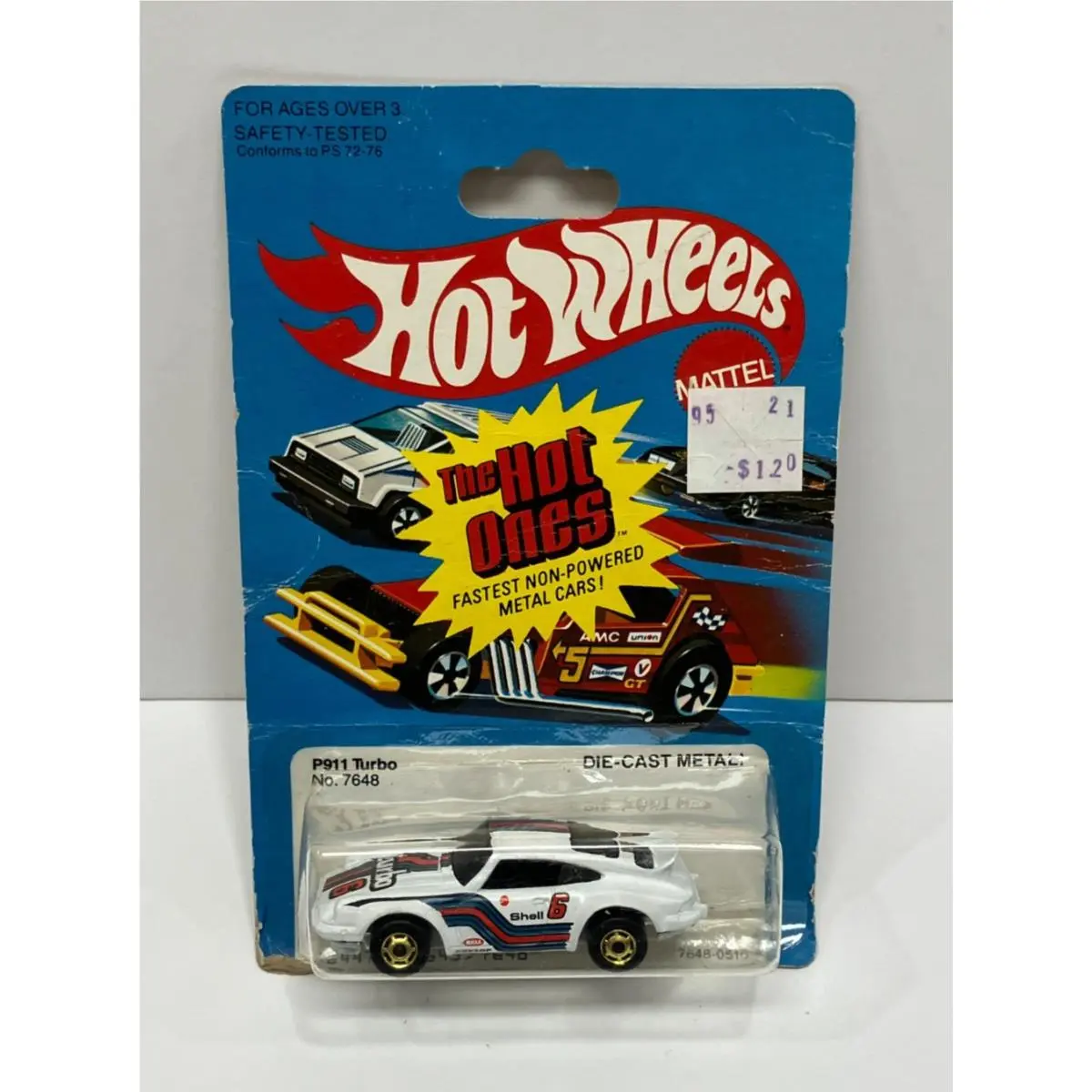 1979/80 Hot Wheels Hot Ones Porsche P911 Turbo No. 7648