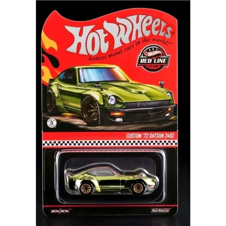 2025 Hot Wheels Rlc Exclusive Custom `72 Datsun 240Z Olive Green Nip