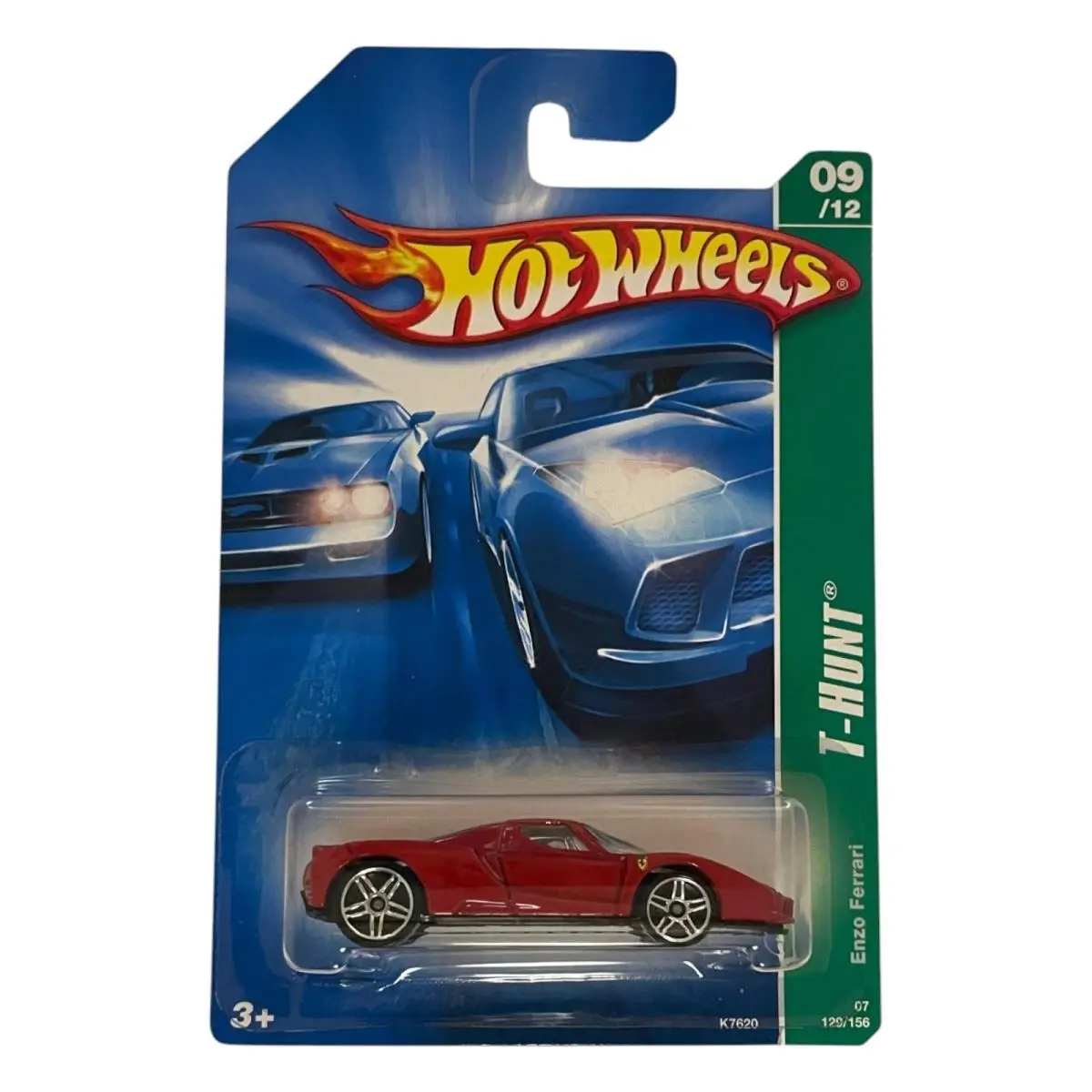 2007 Hot Wheels Enzo Ferrari Regular Treasure Hunt T-hunt 129/180