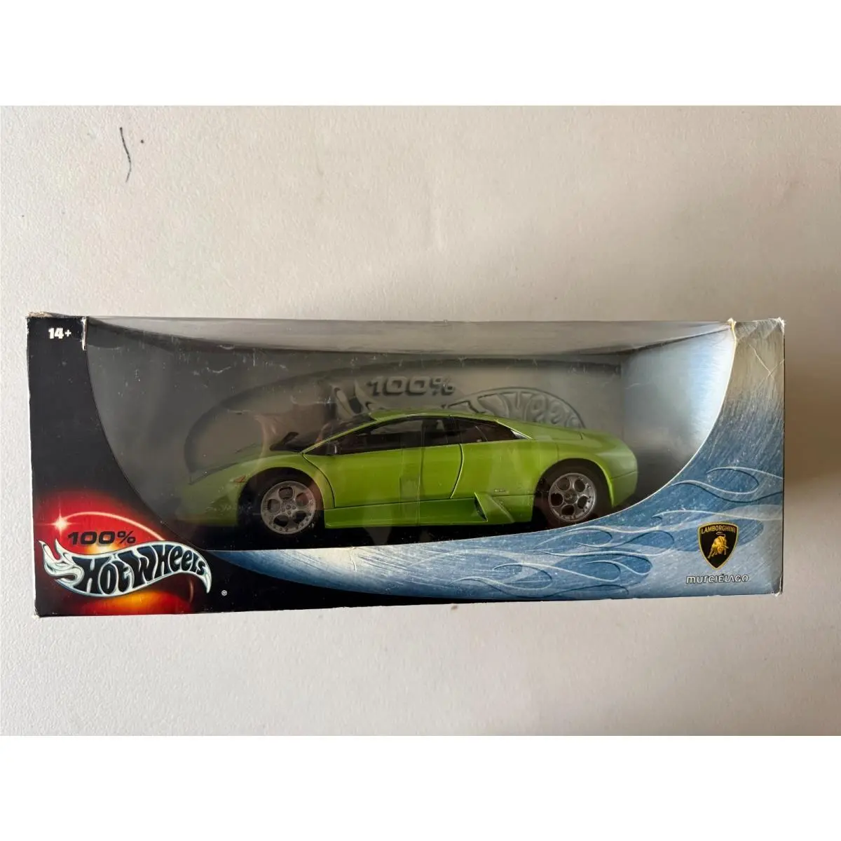 Hot Wheels Lamborghini Murcielago Green 1:18 BD4