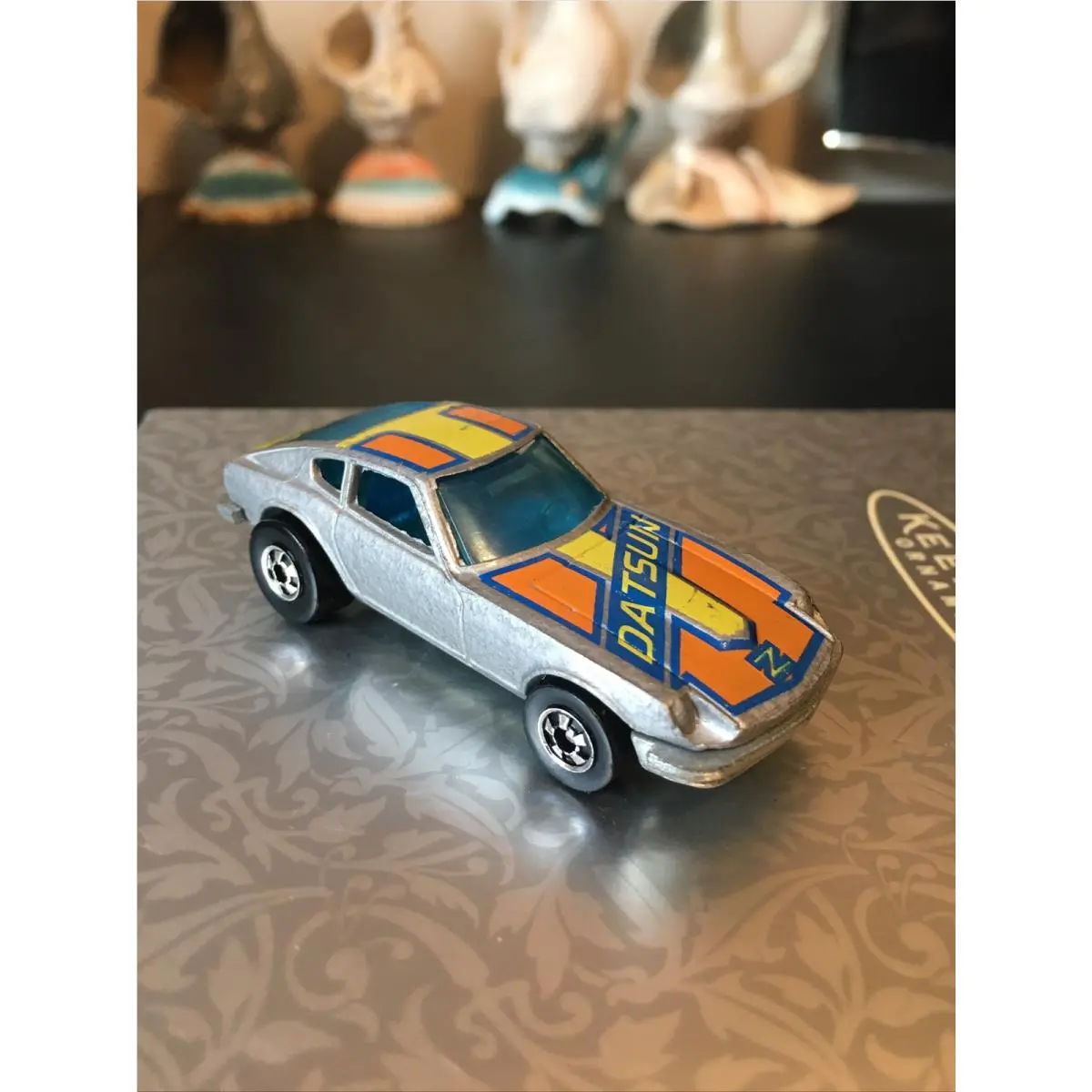 ￼ ⬜ 1976 Hot Wheels Z Whiz - Silver - Vintage - Fairlady Z - 240z