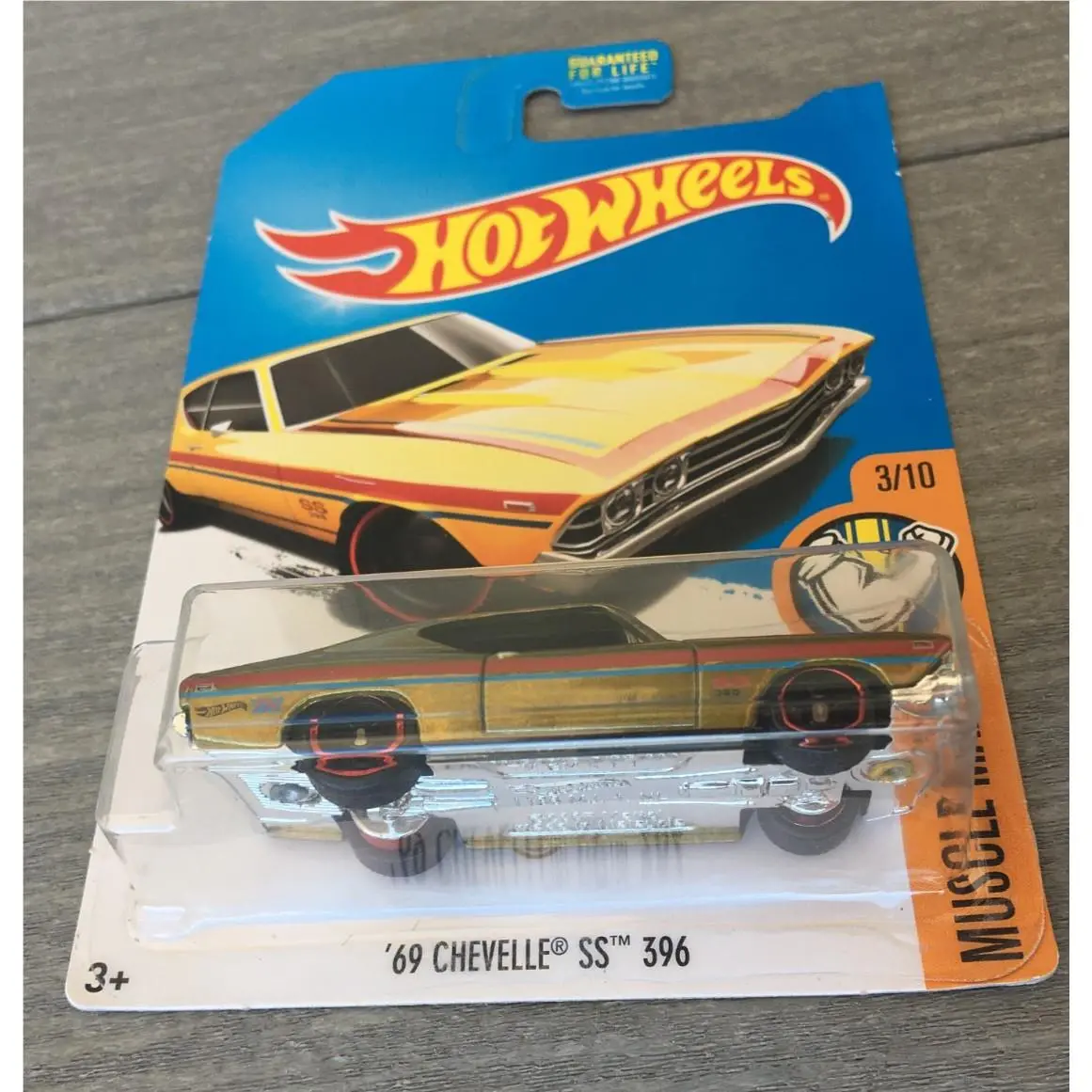 2017 Hot Wheels Super Treasure Hunt 69 Chevelle SS 396 Muscle Mania 3 Mix L