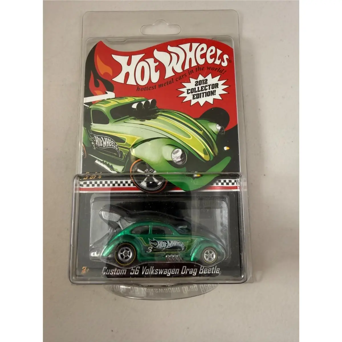 Hot Wheels 2012 Collector Edition Custom 56 Volkswagen Drag Beetle BH3