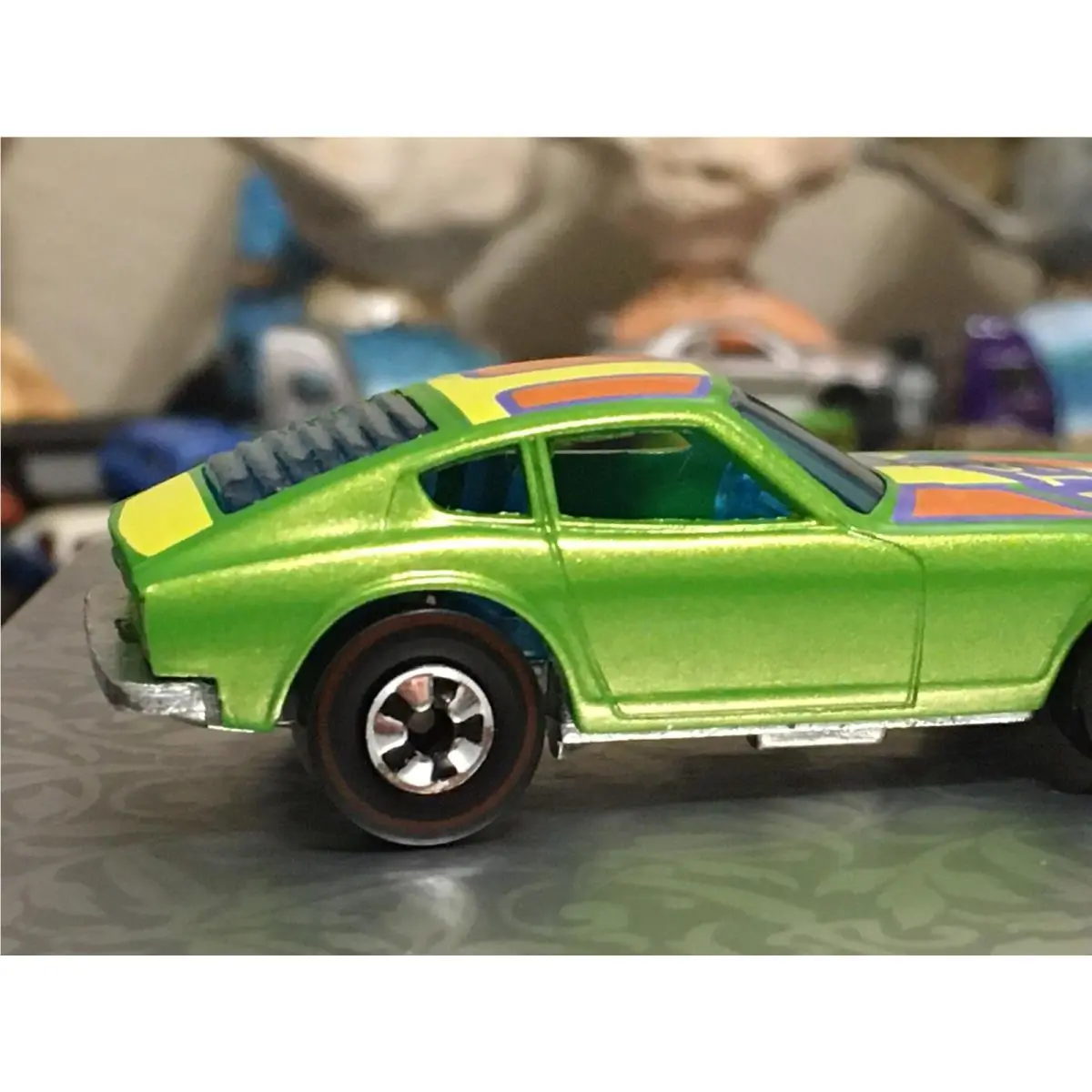 Sweet Custom 1976 Hot Wheels Z Whiz Datsun HK - Green - 240z Fairlady Z