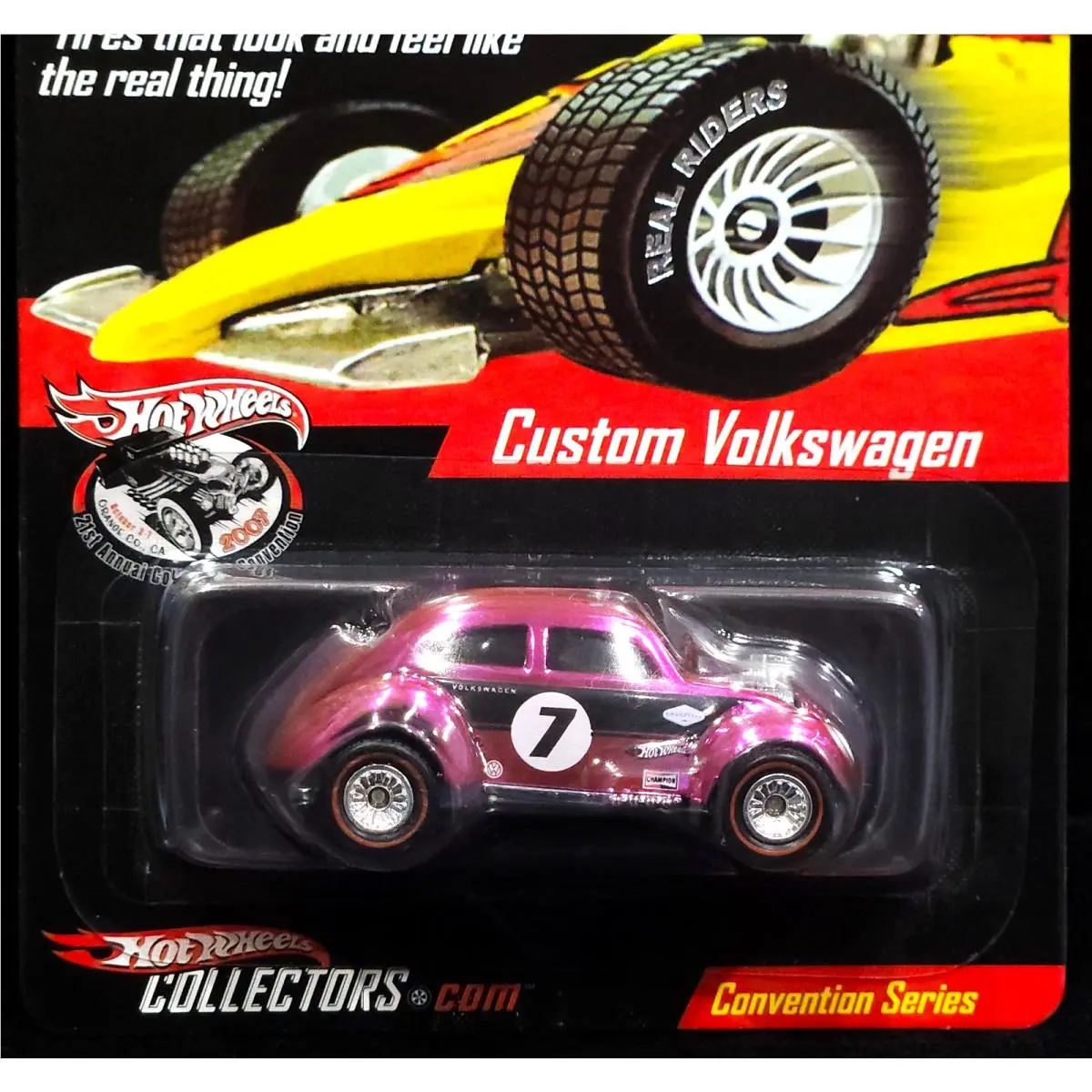 Hot Wheels Custom VW Volkswagen 2007 21st Annual Collectors Convention Car 03000