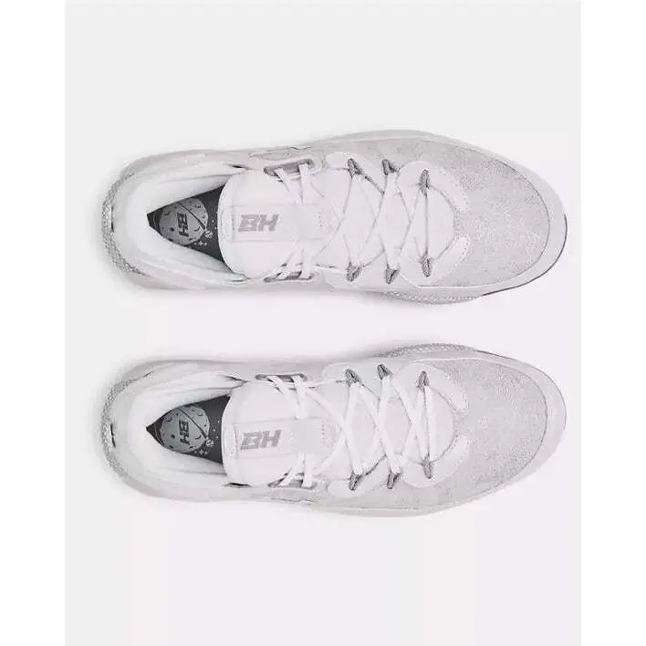 Under Armour shoes - White Baseball Grey 5