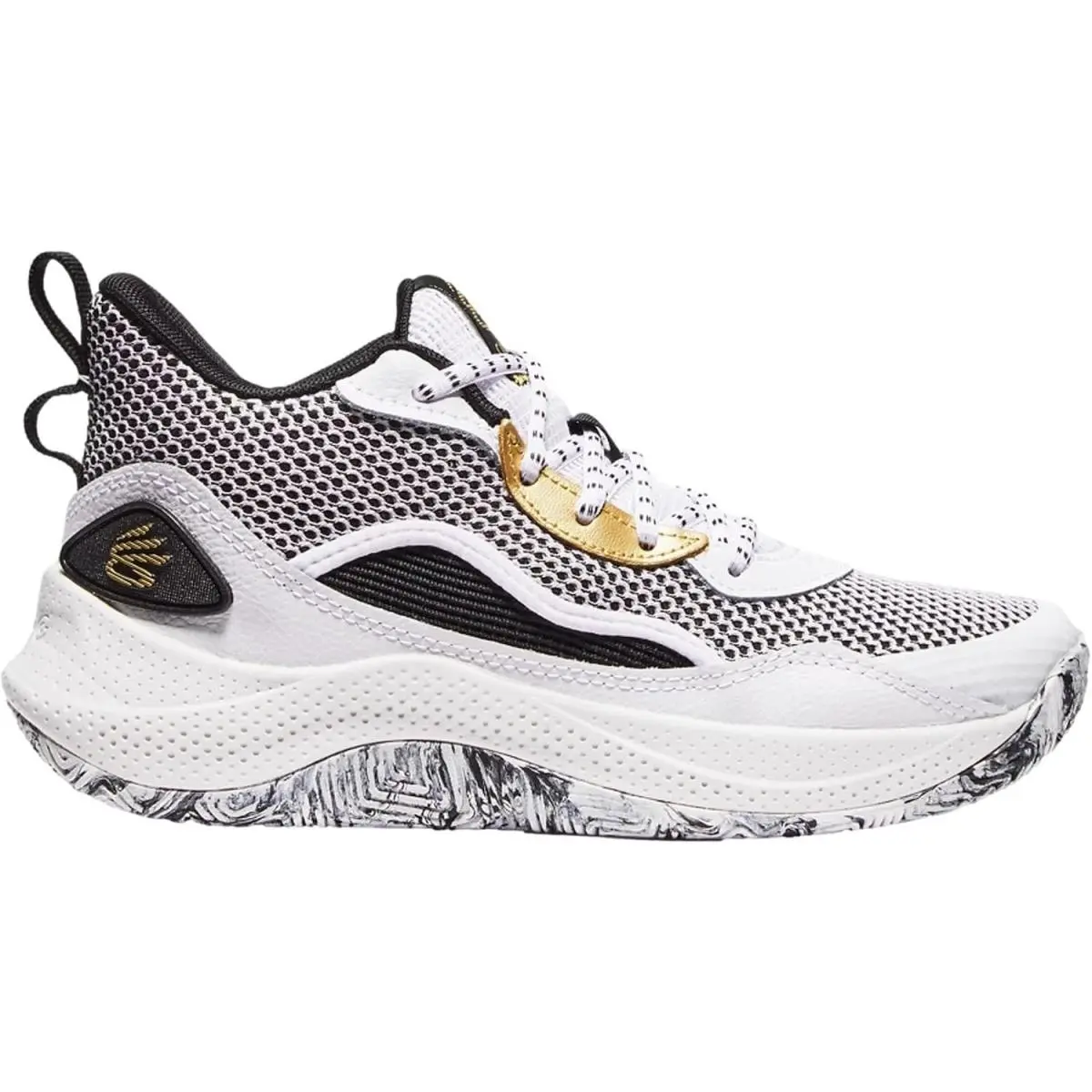 Under Armour shoes - Under Armour Curry 3Zer0 - Curry - White 4