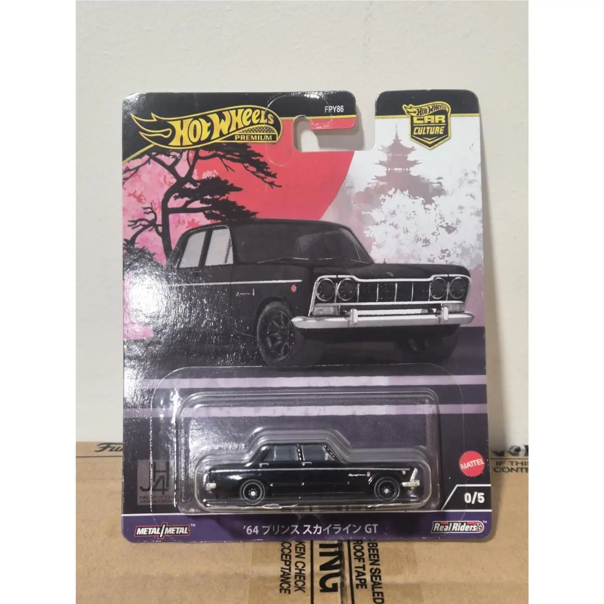 Hot Wheels Car Culture Prince Skyline Chase Japan Historics Real Riders