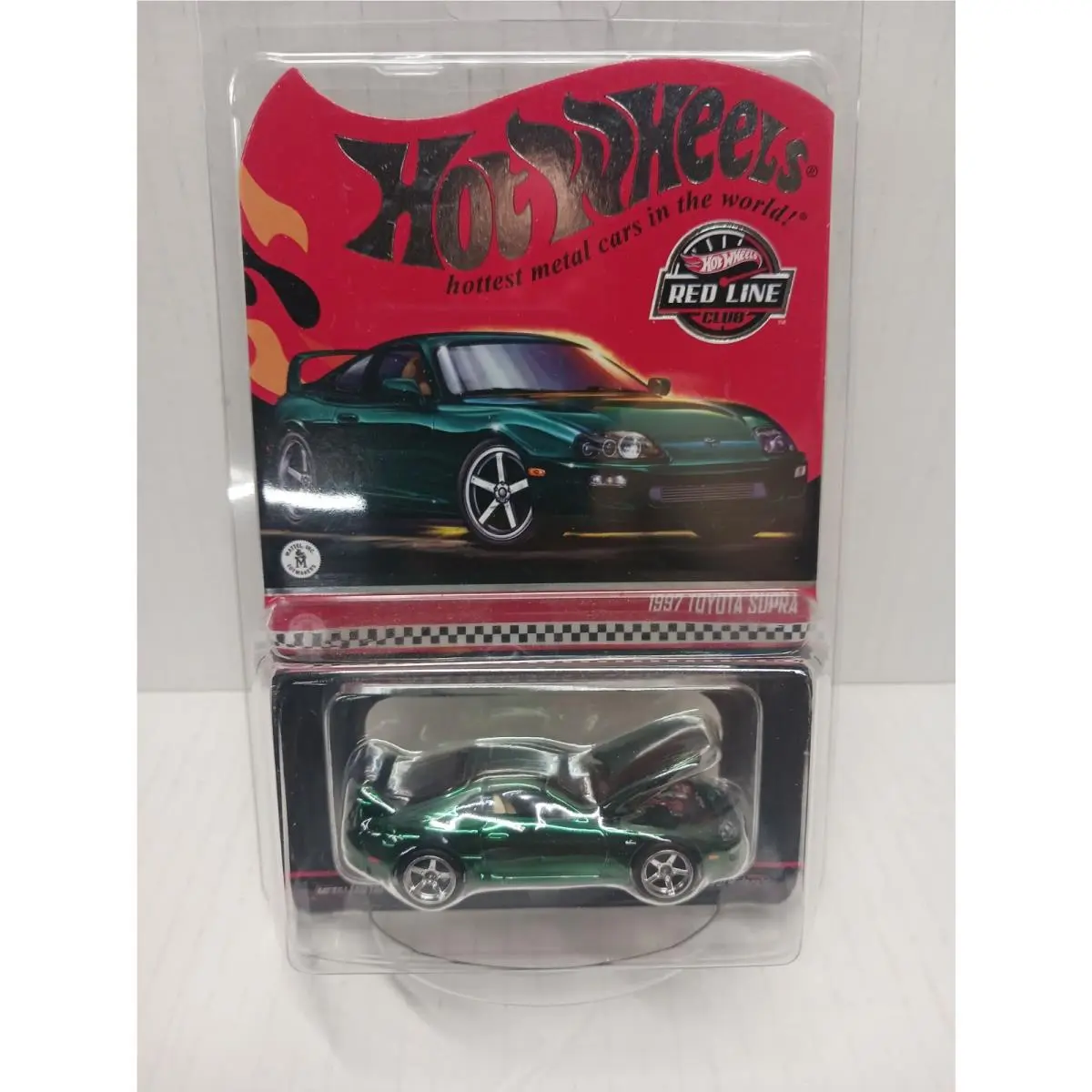2025 Hot Wheels - Collectors - Rlc - 1997 Toyota Supra - Green - Red Line Club