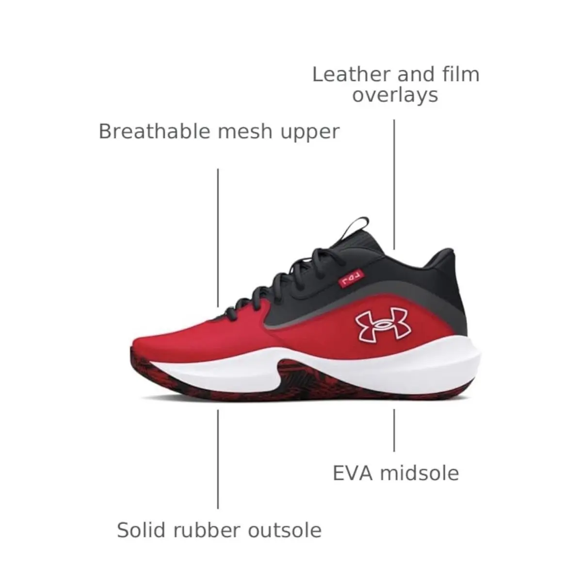 Under Armour shoes - Under Armour Lockdown - Lockdown - Red 0