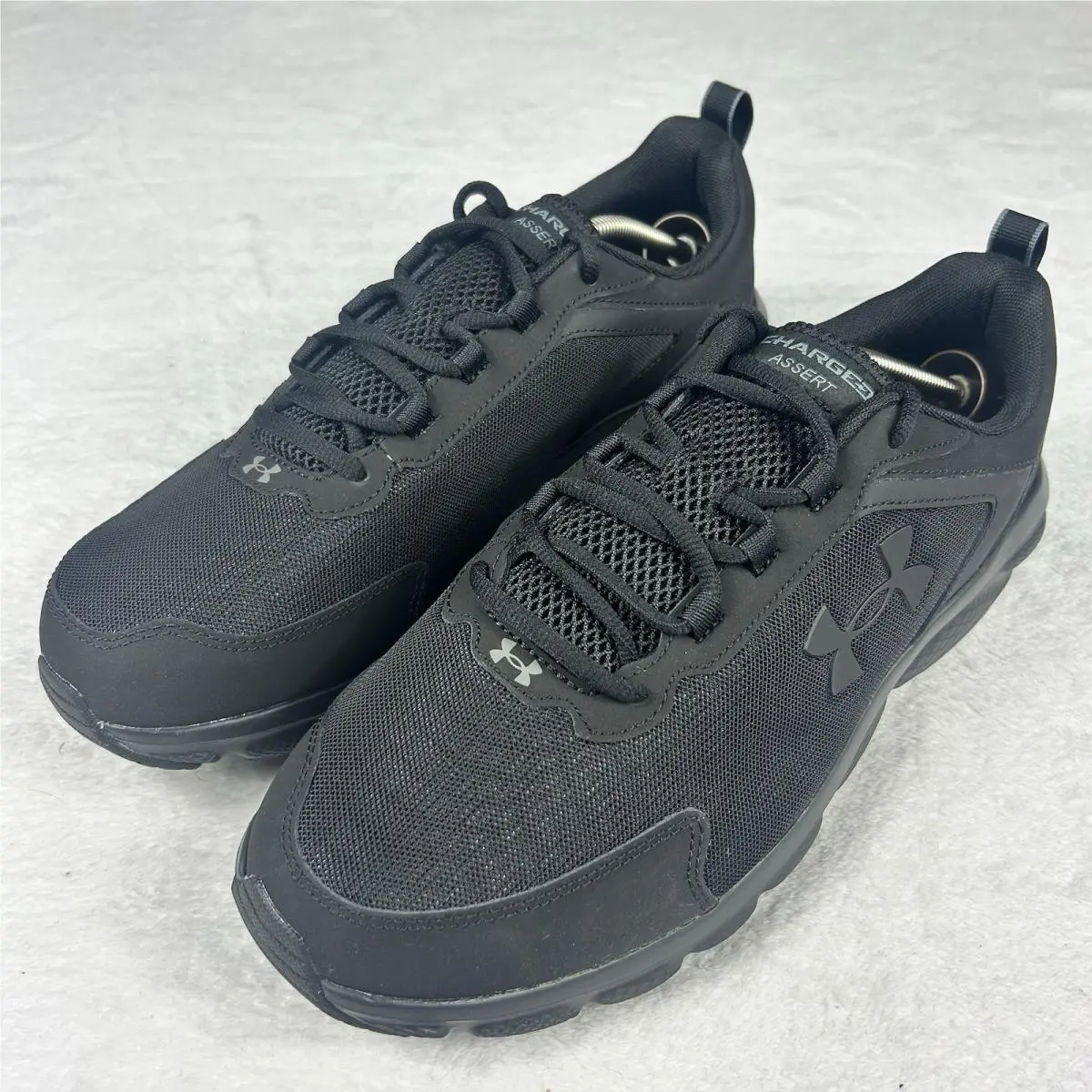 Under Armour shoes - Under Armour Charged Assert 9 - 3024857-002 - Black (UPC: 0195250100669) 2