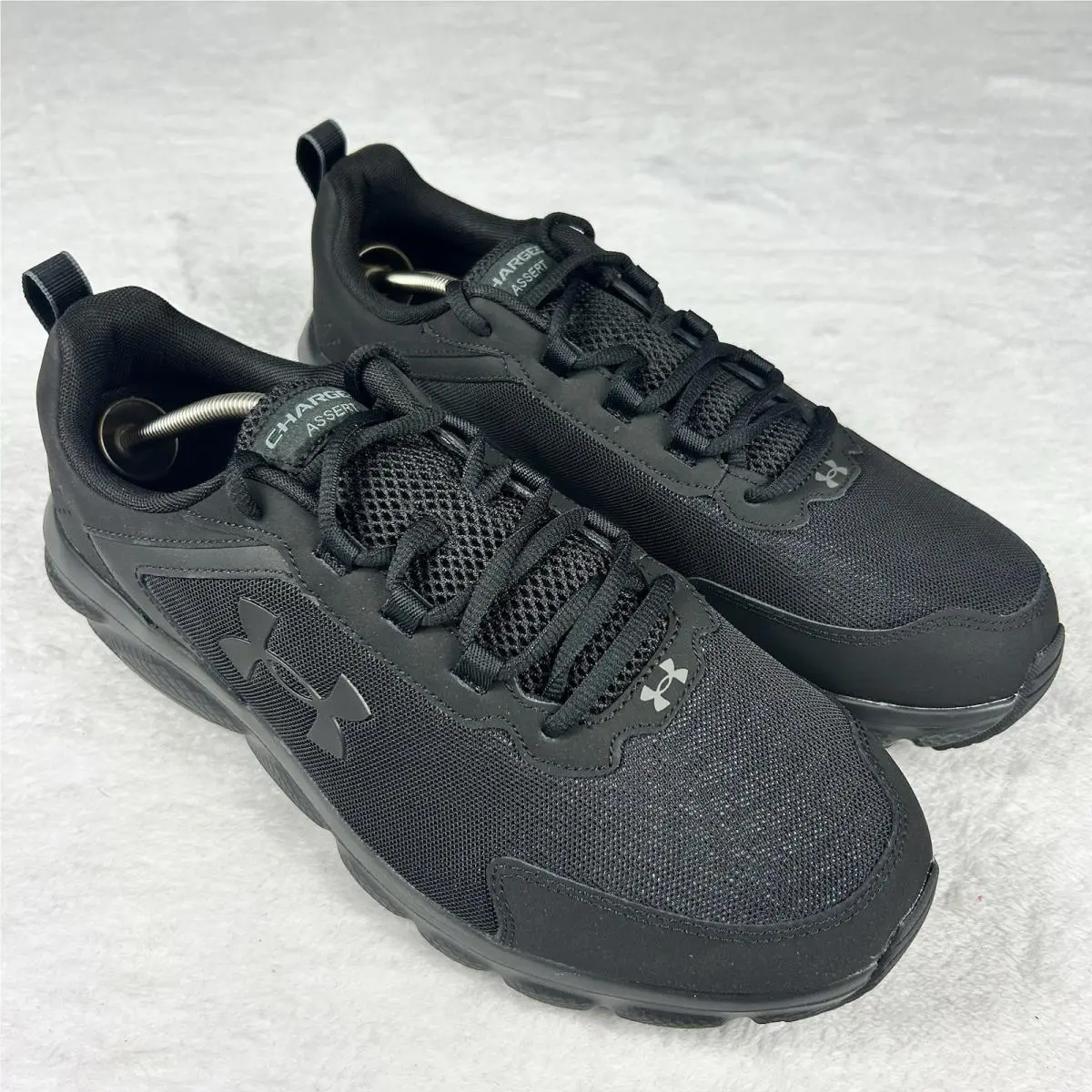 Under Armour shoes - Under Armour Charged Assert 9 - 3024857-002 - Black (UPC: 0195250100669) 6