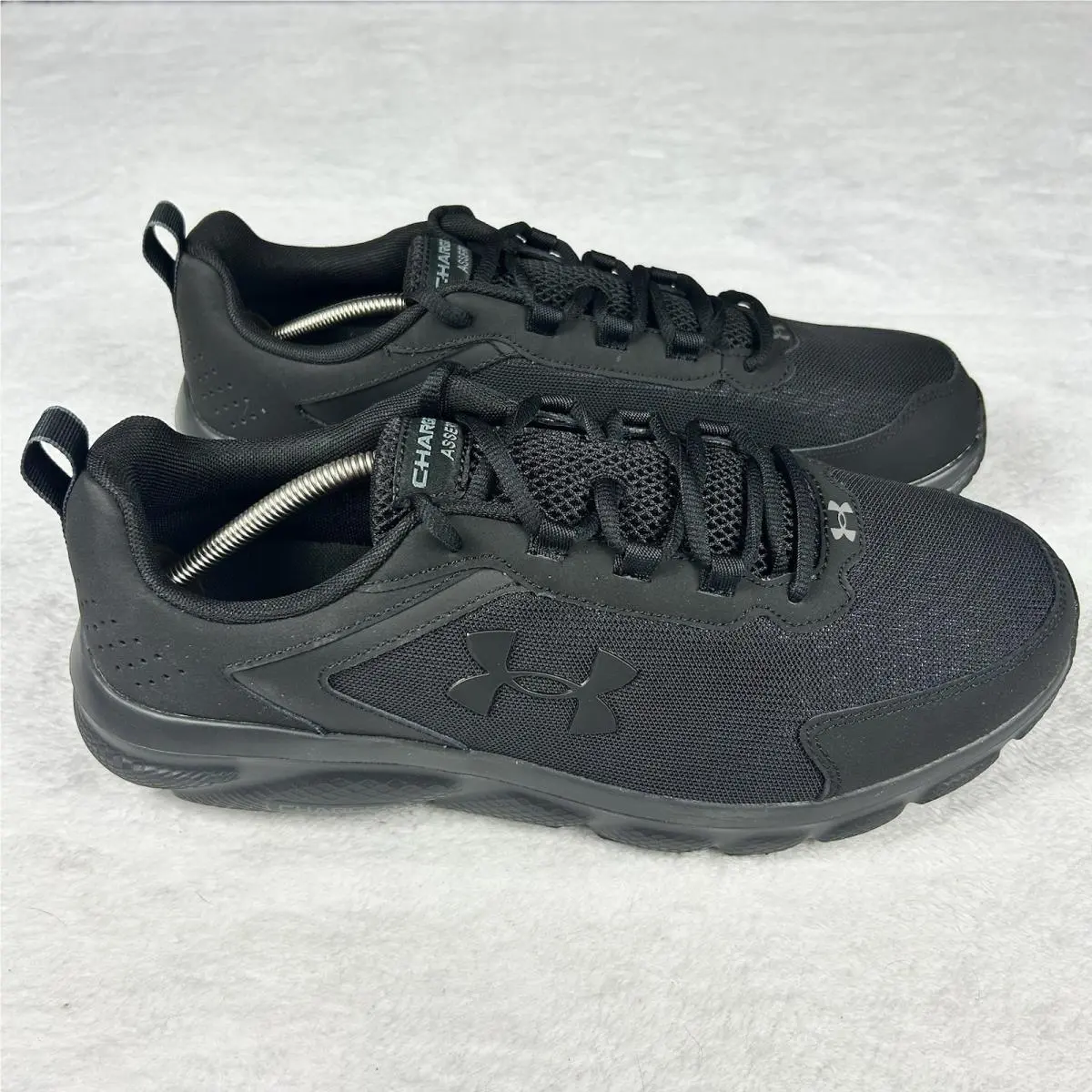 Under Armour shoes - Under Armour Charged Assert 9 - 3024857-002 - Black (UPC: 0195250100669) 7
