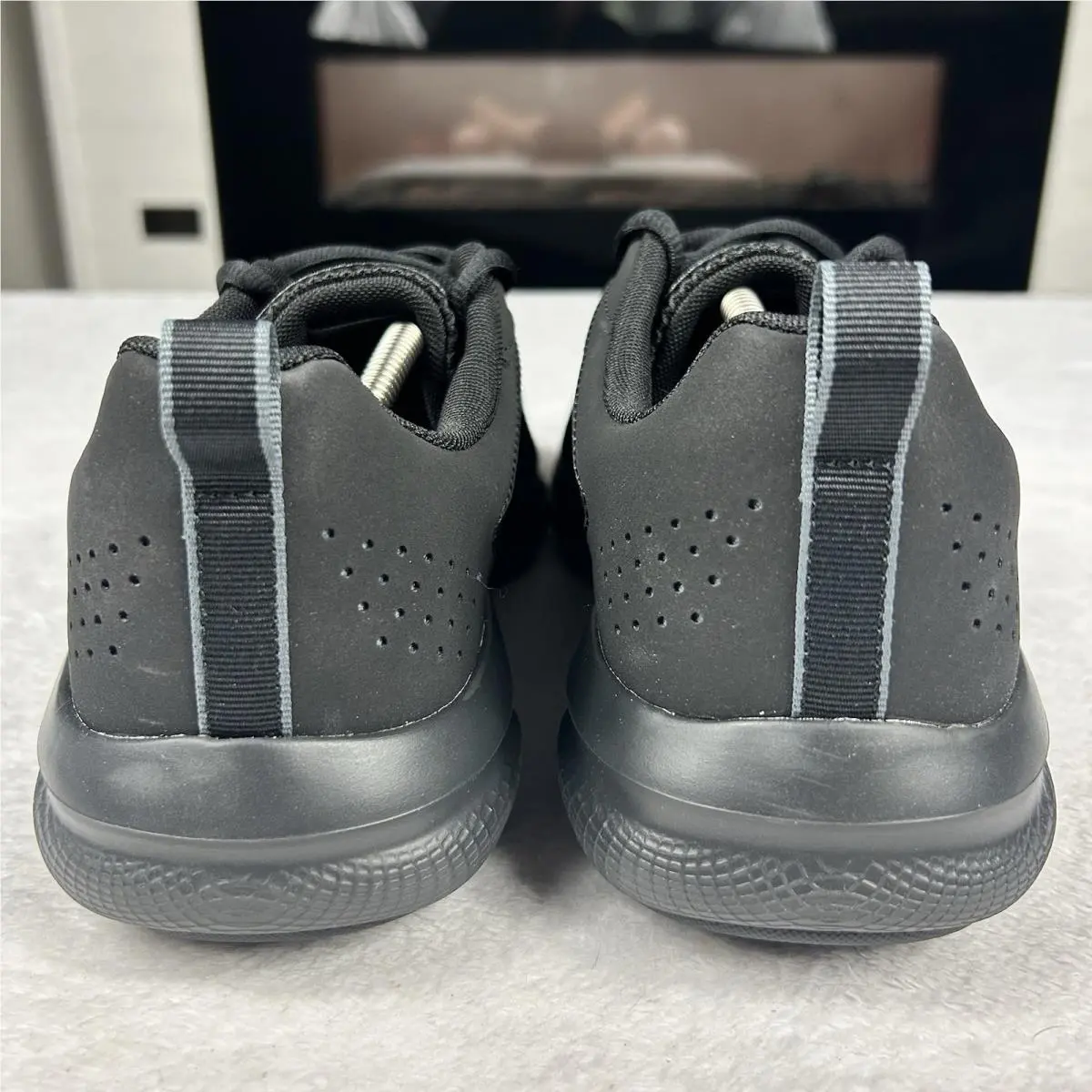 Under Armour shoes - Under Armour Charged Assert 9 - 3024857-002 - Black (UPC: 0195250100669) 8