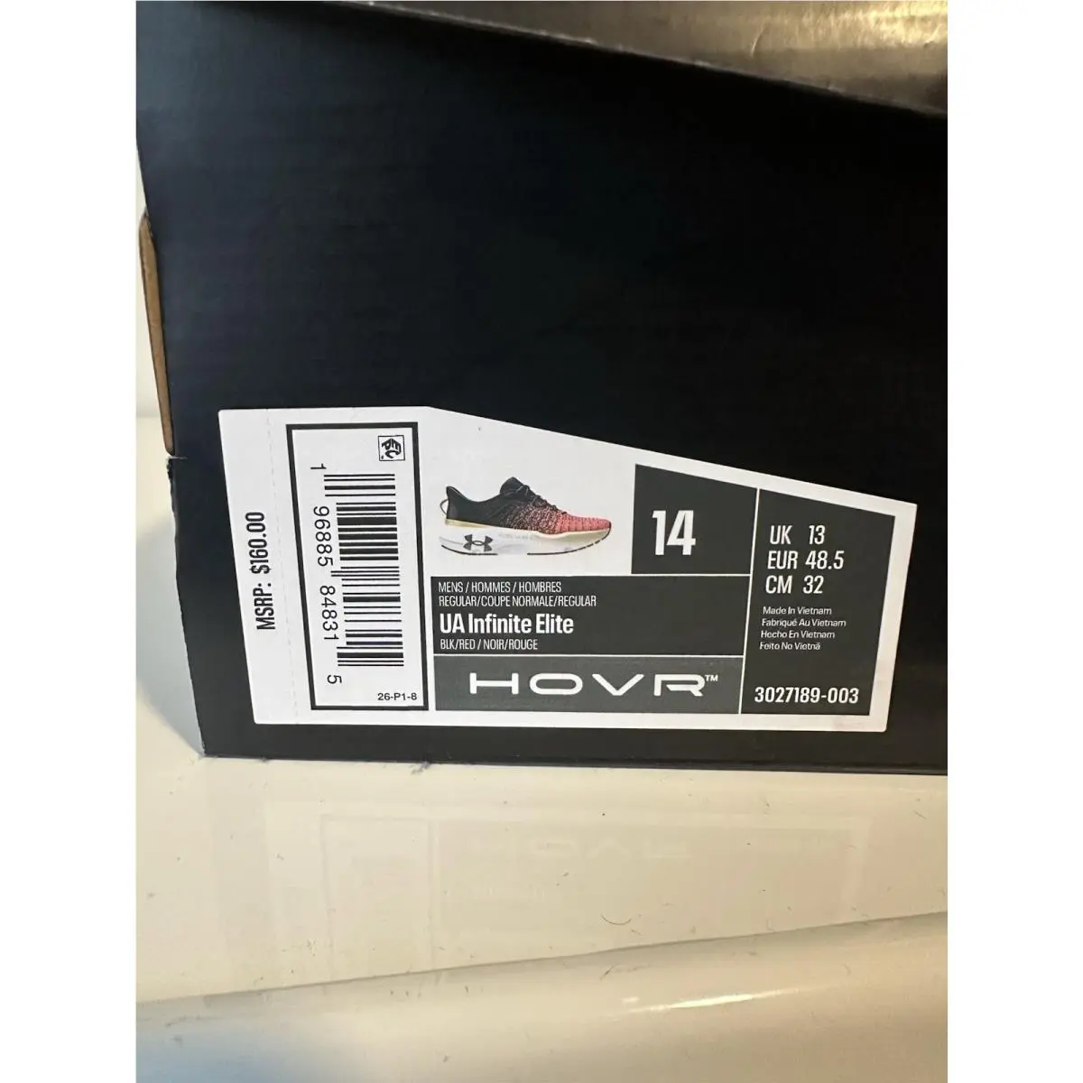 Under Armour shoes - UNDER ARMOUR INFINITE ELITE - INFINITE ELITE - 3027189-003 - Multicolor 4
