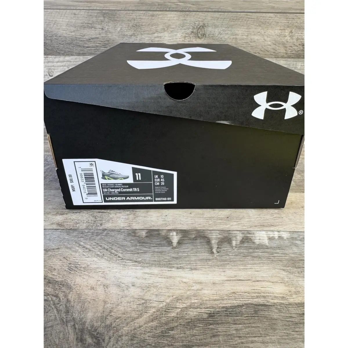 Under Armour shoes - UA Charged Commit TR 5 - 3026607-001 - Gray 12