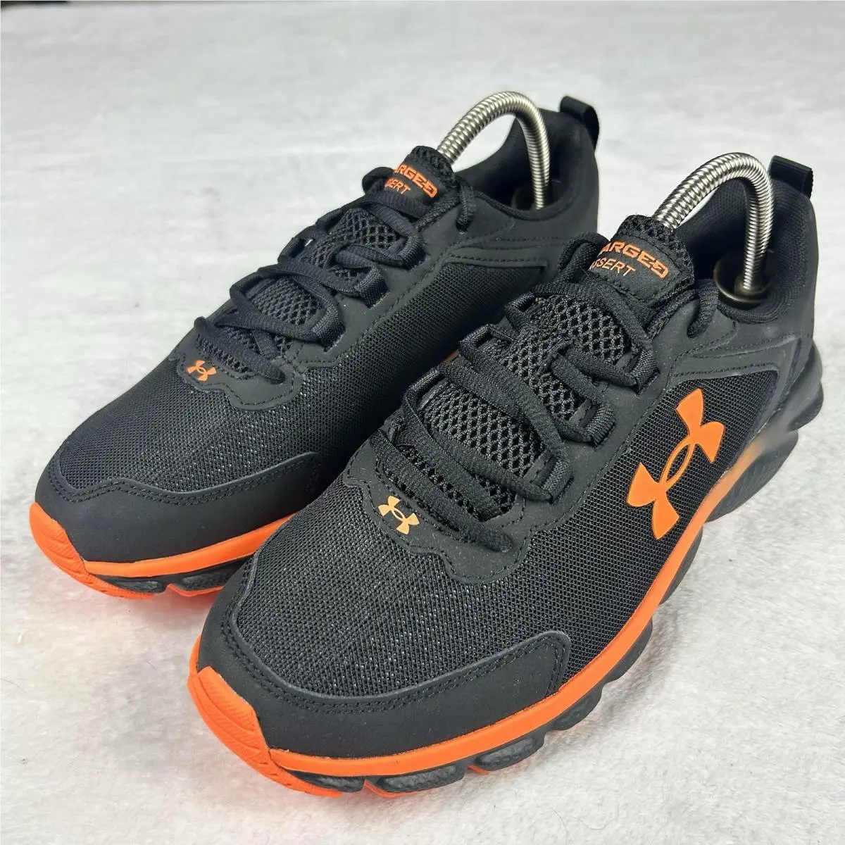 Under Armour shoes - Under Armour Charged Assert 9 - 3024590-005 - Black/Orange (UPC: 0195251658008) 2