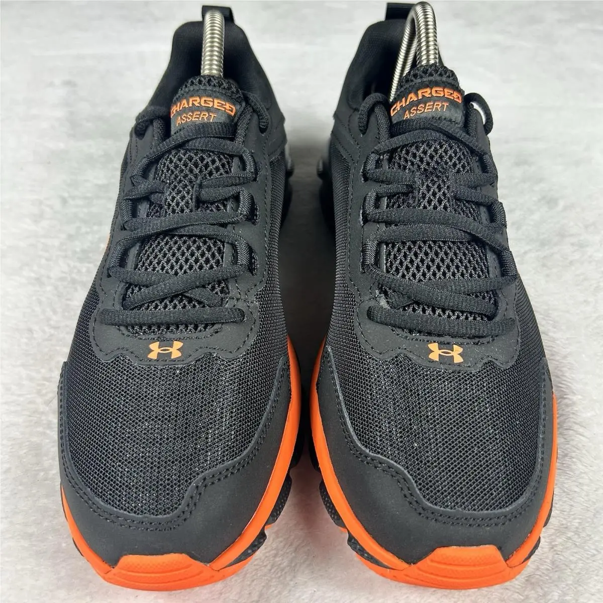 Under Armour shoes - Under Armour Charged Assert 9 - 3024590-005 - Black/Orange (UPC: 0195251658008) 3