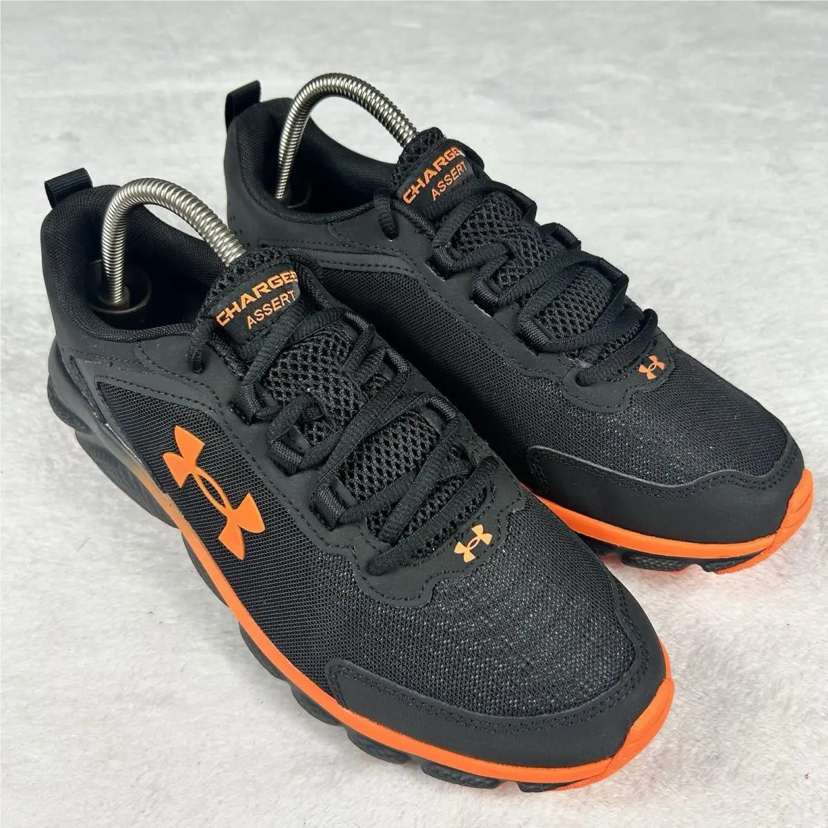 Under Armour shoes - Under Armour Charged Assert 9 - 3024590-005 - Black/Orange (UPC: 0195251658008) 6