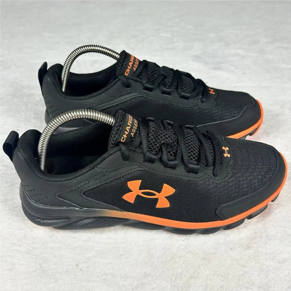 Under Armour shoes - Under Armour Charged Assert 9 - 3024590-005 - Black/Orange (UPC: 0195251658008) 7