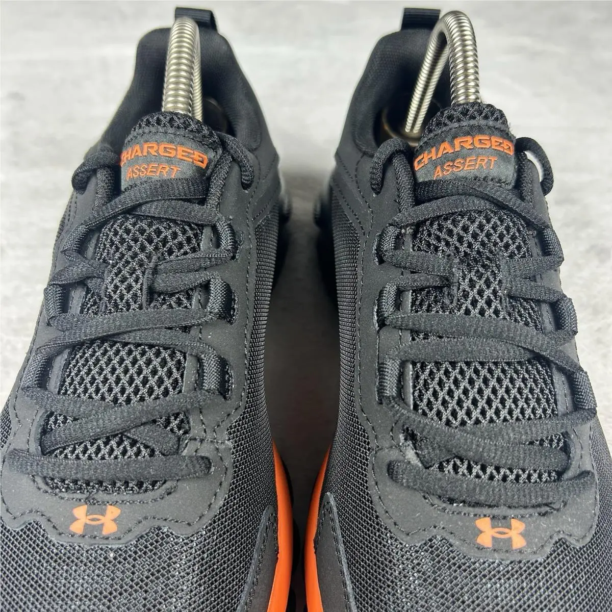 Under Armour shoes - Under Armour Charged Assert 9 - 3024590-005 - Black/Orange (UPC: 0195251658008) 5