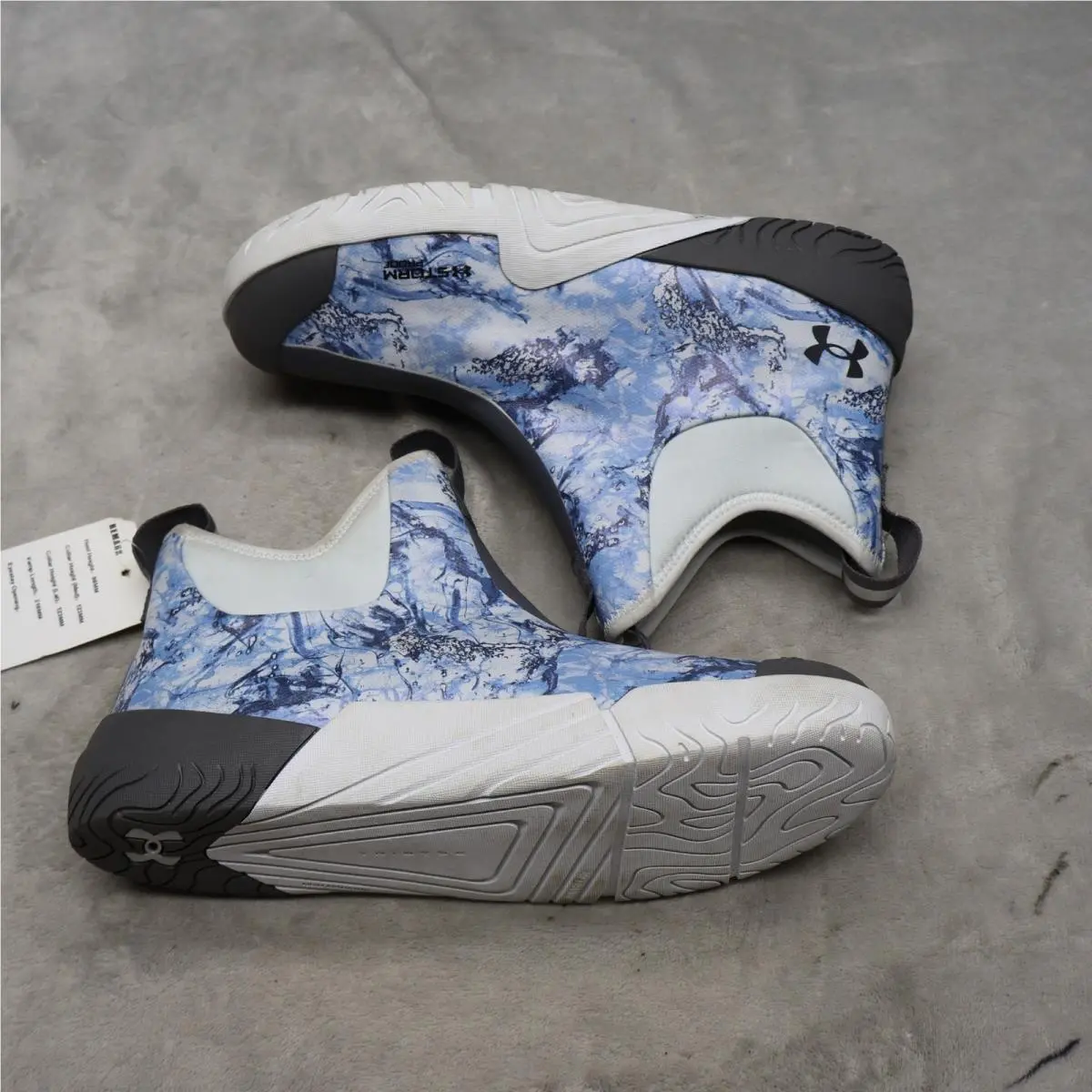 Under Armour shoes - Under Armour Charged Shoreman - Charged Shoreman - Blue 1