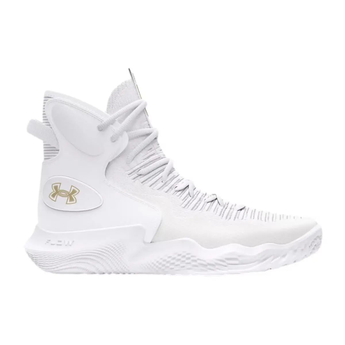 Under Armour Flow Highlight Ace White / White 3027083-100 Women`s Size 5 Medium