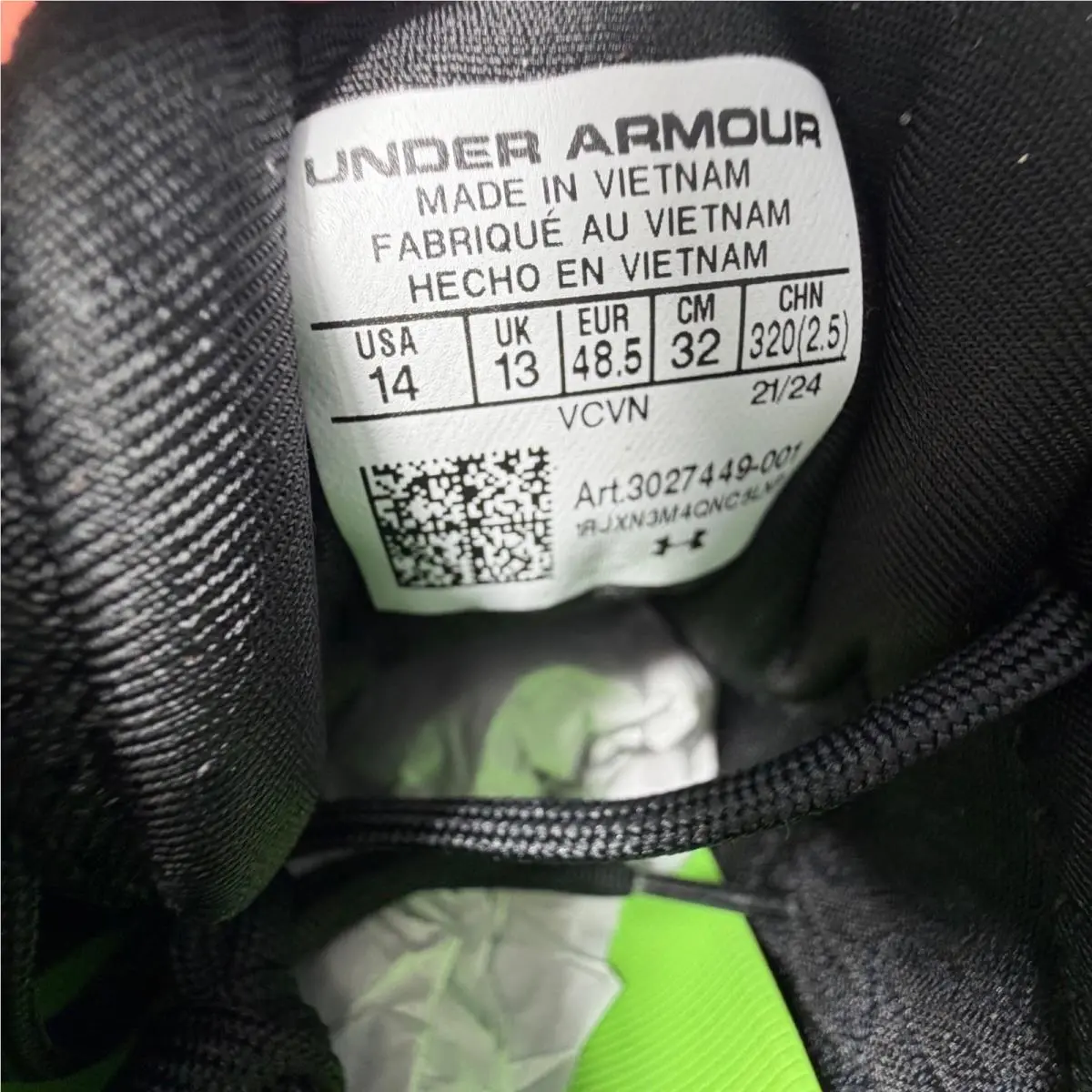 Under Armour shoes - Black 6