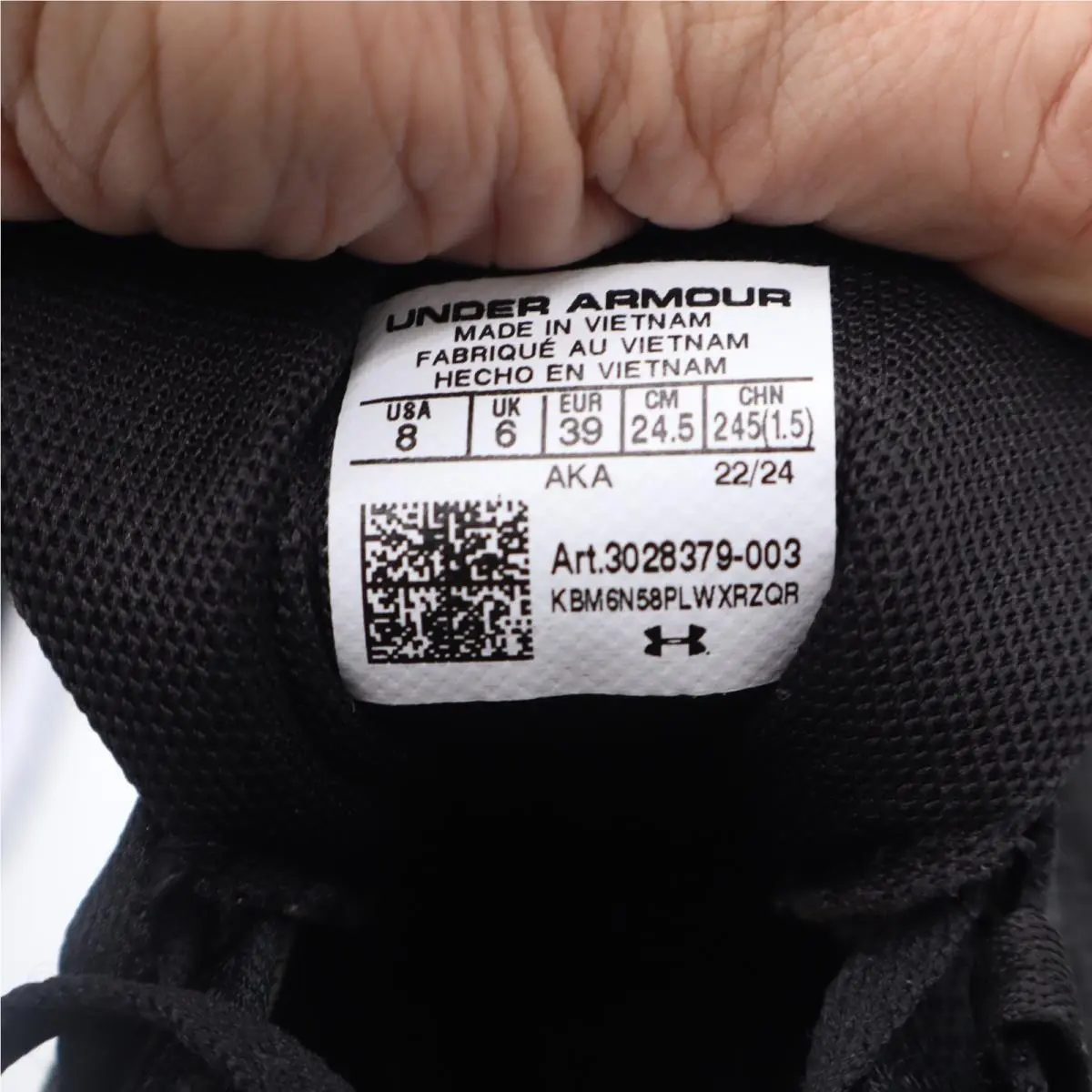 Under Armour shoes - Essential Heritage - Essential Heritage - Black 5