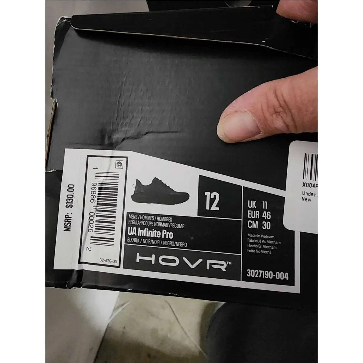 Under Armour shoes - Black 1