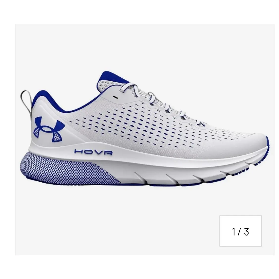 Under Armour shoes - Under armour HOVR - HOVR - Wht/blu (UPC: 0196039691095) 2
