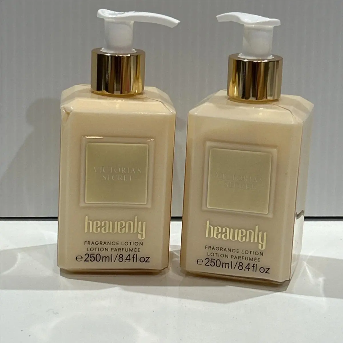 Two Victoria`s Secret Heavenly 8.4 fl oz / 250ml Women`s Fragrance Lotion