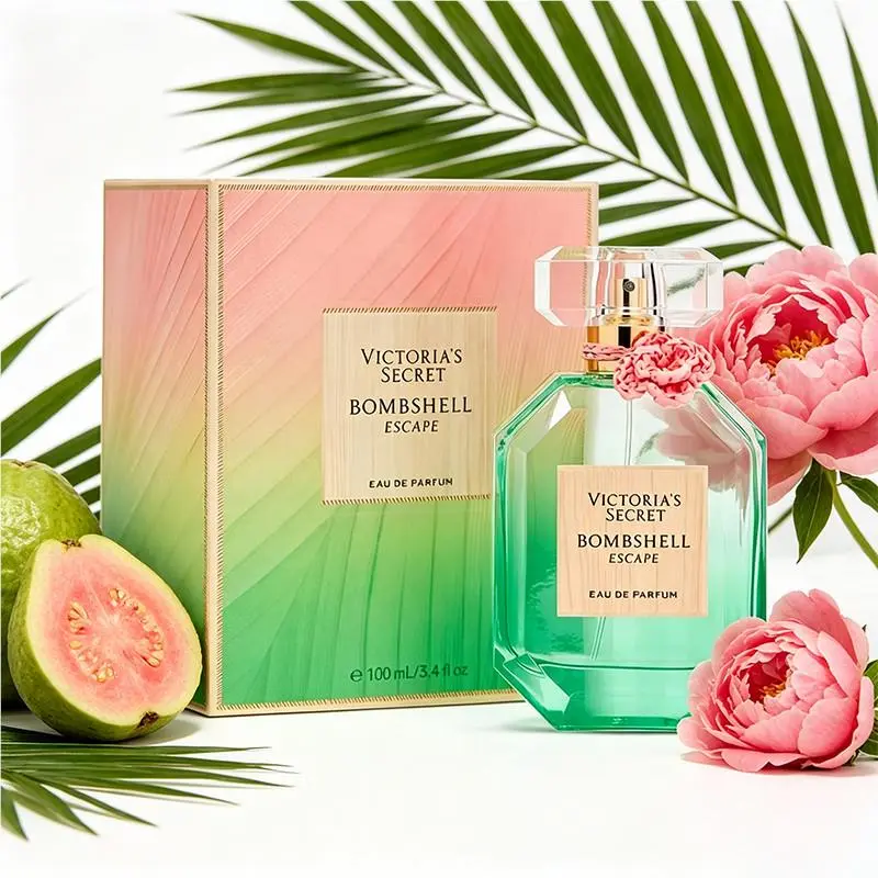 Victoria`s Secret Bombshell Escape Eau de Parfum 3.4Oz/100ml Edp Spray For Women