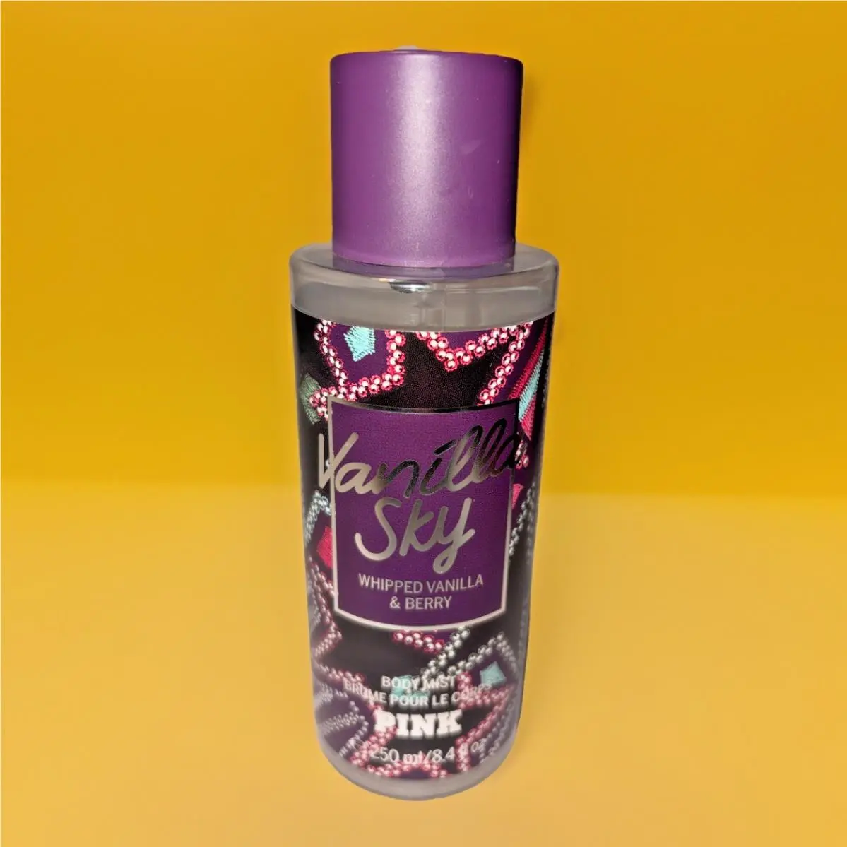 Victoria Secret Pink Body Mist Vanilla Sky 8.4 fl oz Whipped Vanilla and Berry