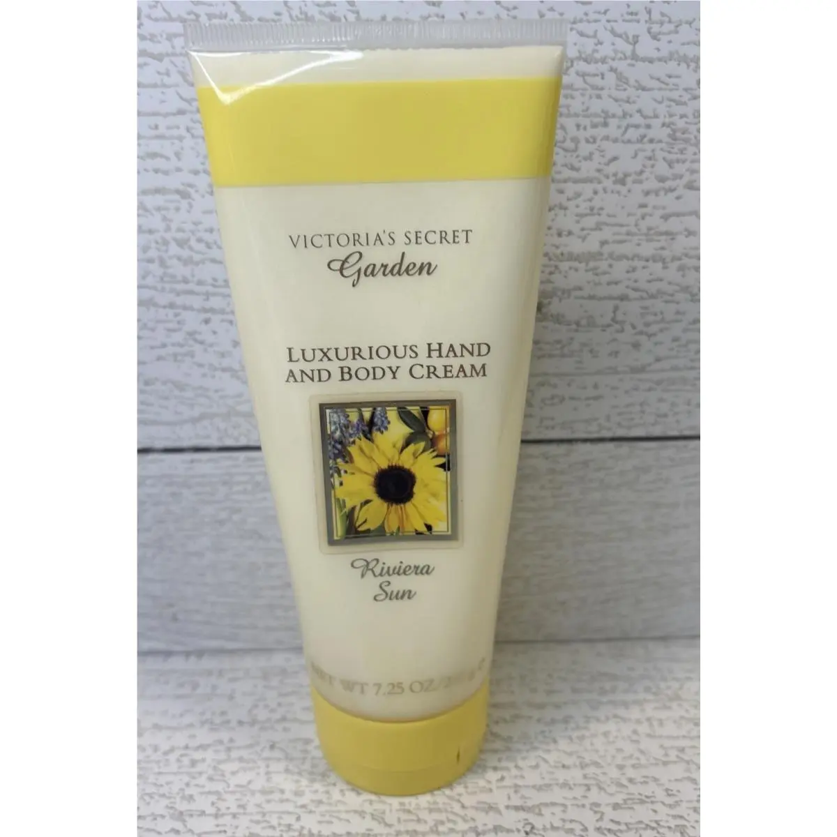 Vtg Victorias Secret Garden Riviera Sun Hand Body Cream 7.25oz Nos Rare