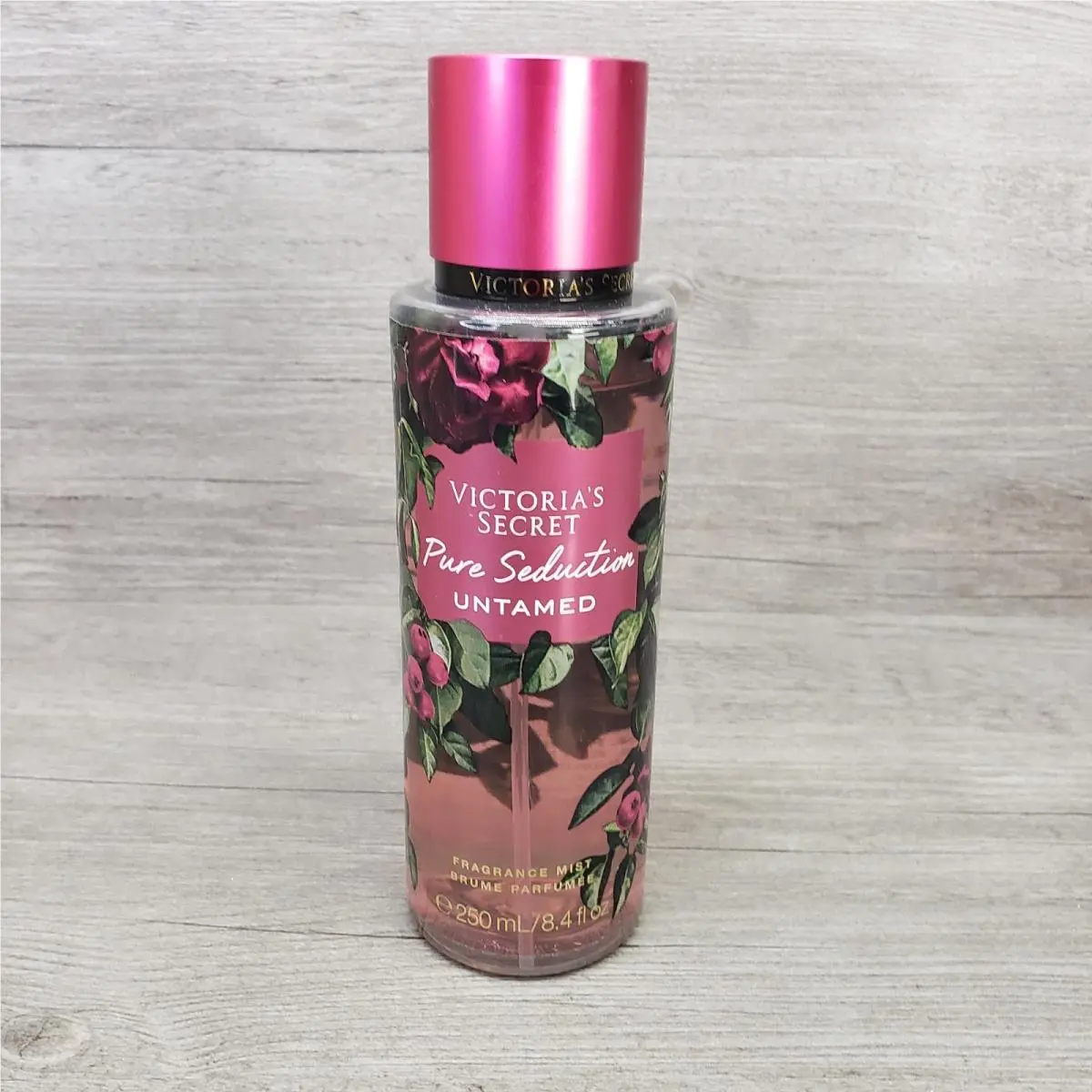 Victoria’s Secret Pure Seduction Untamed Fragrance Mist Spray 8.4 Oz/250 ml New