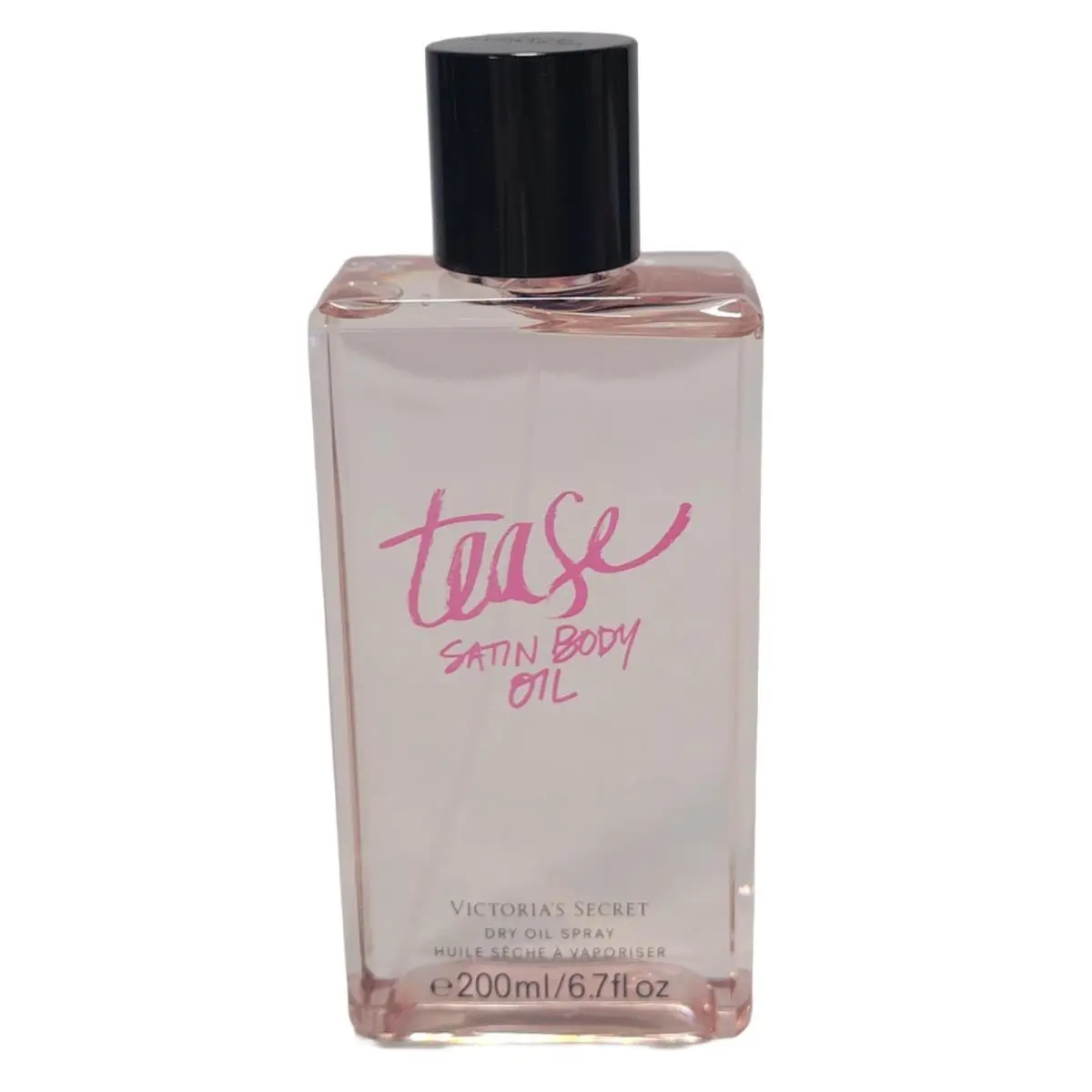 Victoria`s Secret Tease Satin Body Oil Dry Oil Spray 6.7 fl oz / 200 ml