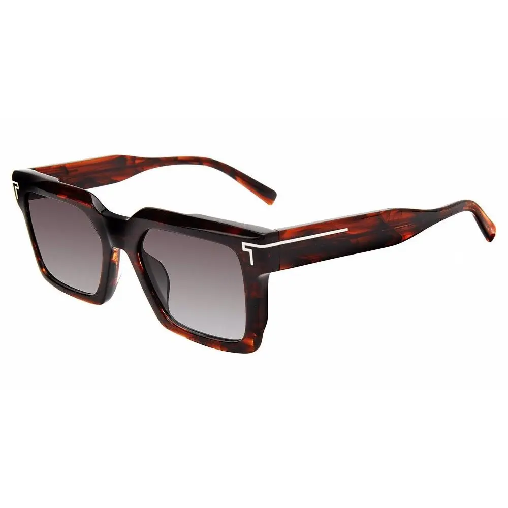 Tumi Stu 511 Brown/smoke 0bro Size 55 Sunglasses