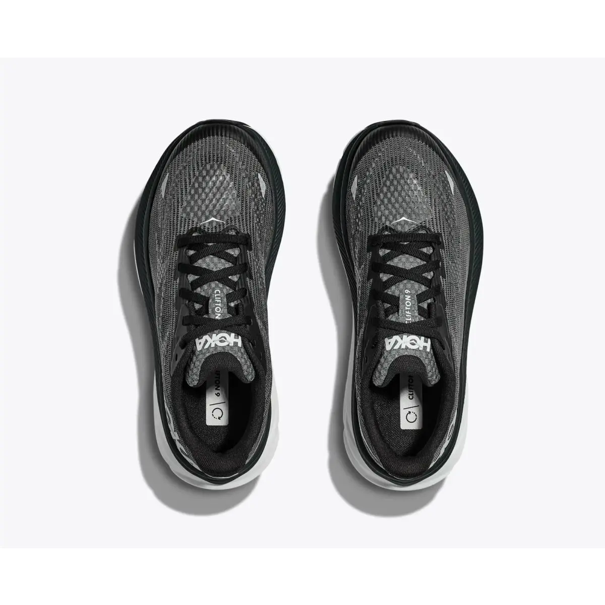 Hoka shoes - 1131170BWHT - 1131170-BWHT - BK/WH 10