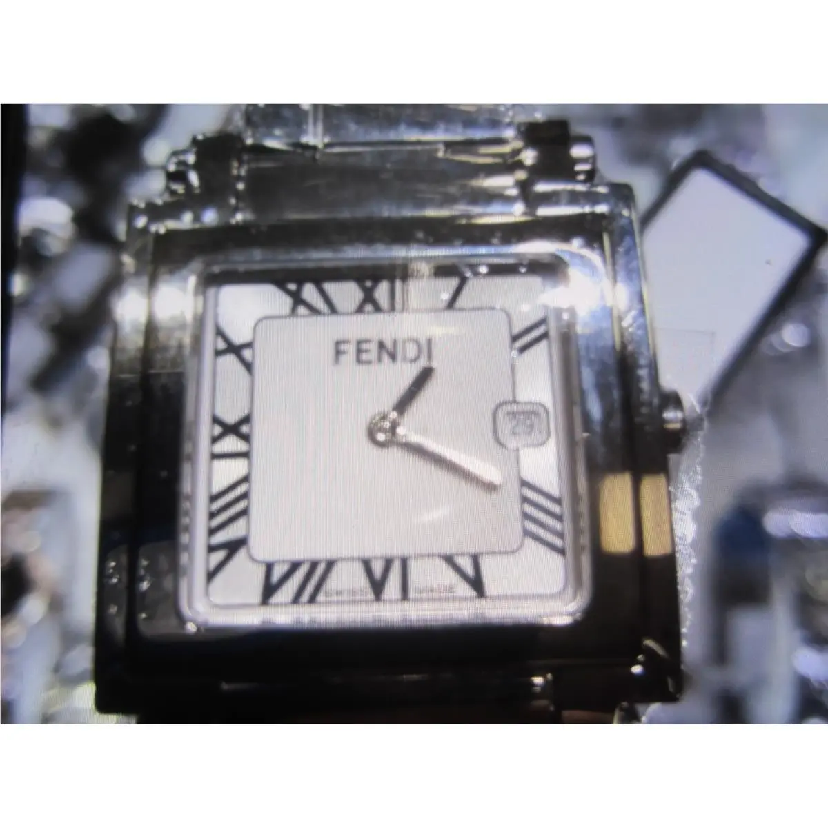Fendi Women`s Watch Sapphire Hitek White All S/s F605034000