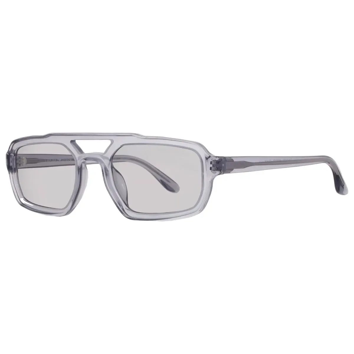 Emporio Armani Light Grey Irregular Men`s Sunglasses EA4240U 620287 53