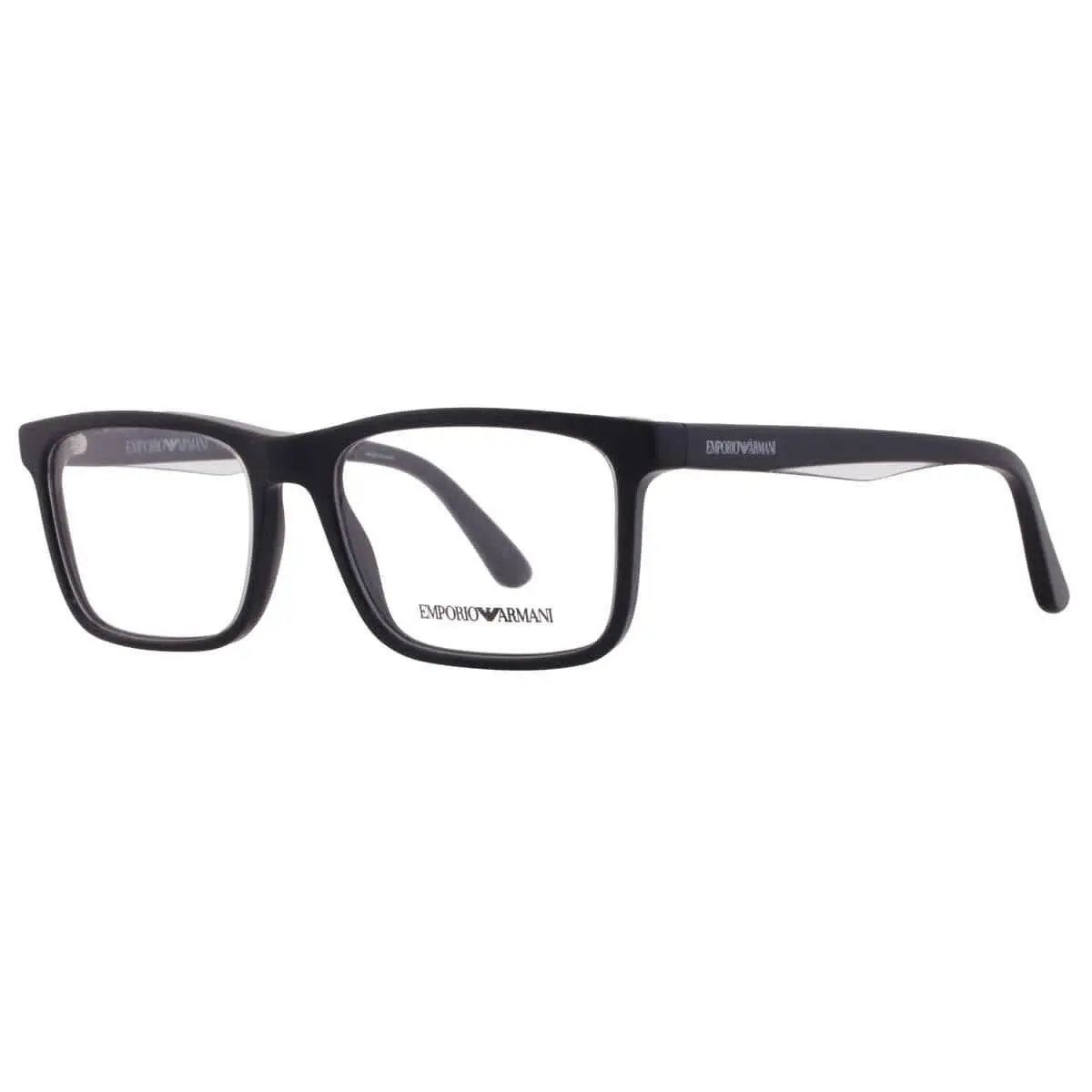 Emporio Armani Demo Square Men`s Eyeglasses EA3227 6051 54 EA3227 6051 54