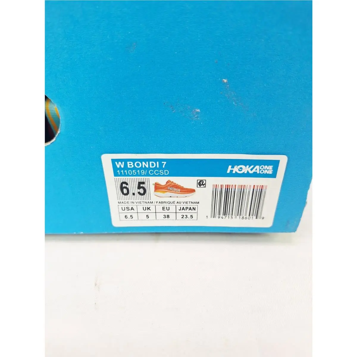 Hoka shoes - Hoka One One Bondi 7 - 1110519 CCSD - Orange 0