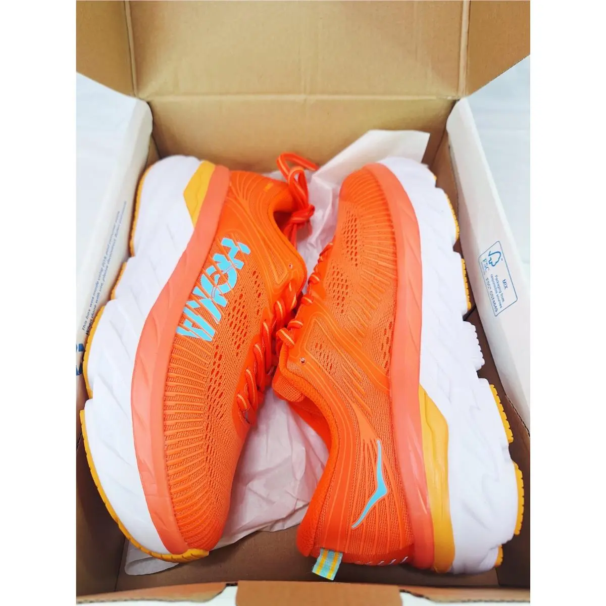 Hoka shoes - Hoka One One Bondi 7 - 1110519 CCSD - Orange 1