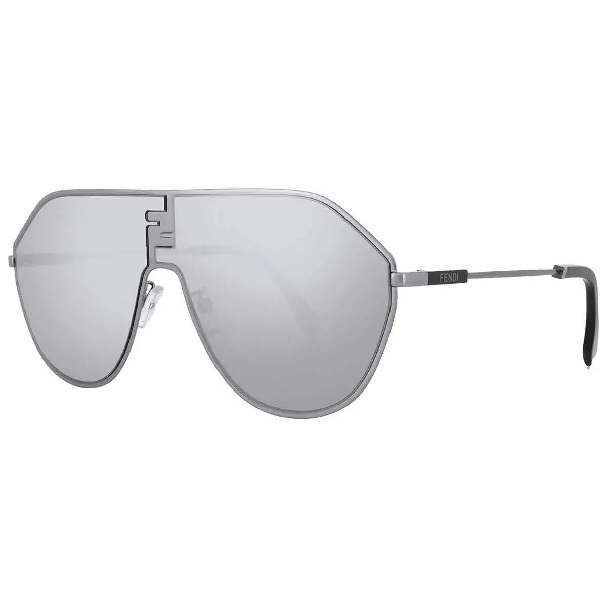 Smoke Mirror Pilot Unisex Sunglasses FE40080U 12C 65 FE40080U 12C 65 by Fendi