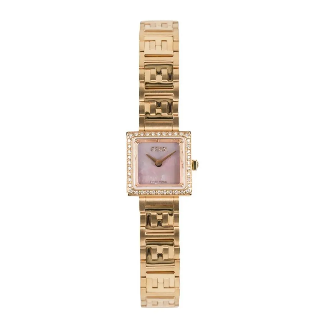 Fendi Women`s Forever Square Diamond Watch Women`s
