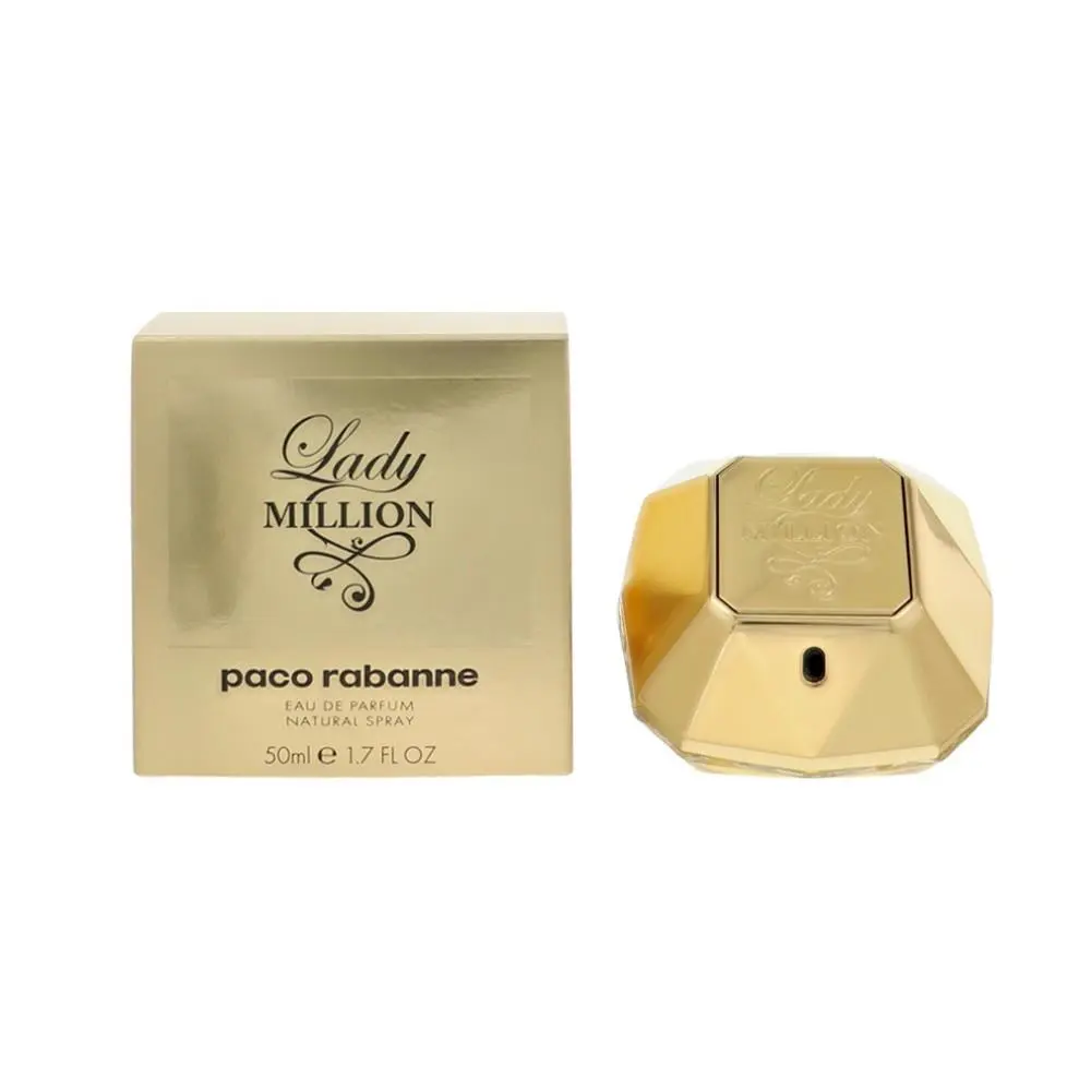 Paco Rabanne Lady Million 1.7 Oz Eau De Parfum Spray by Paco Rabanne Box For